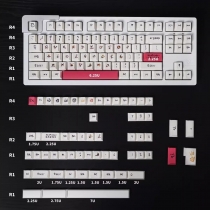 Graffiti 104+42 Full PBT Dye-subbed Keycaps Set for Cherry MX Mechanical Gaming Keyboard